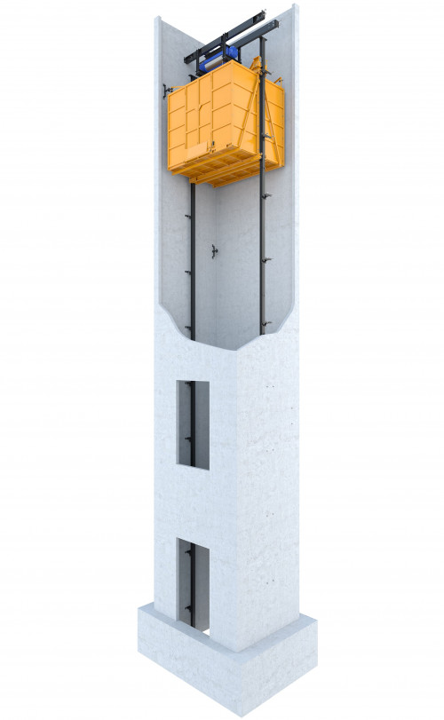 Технический лифт 500 кг, 9м