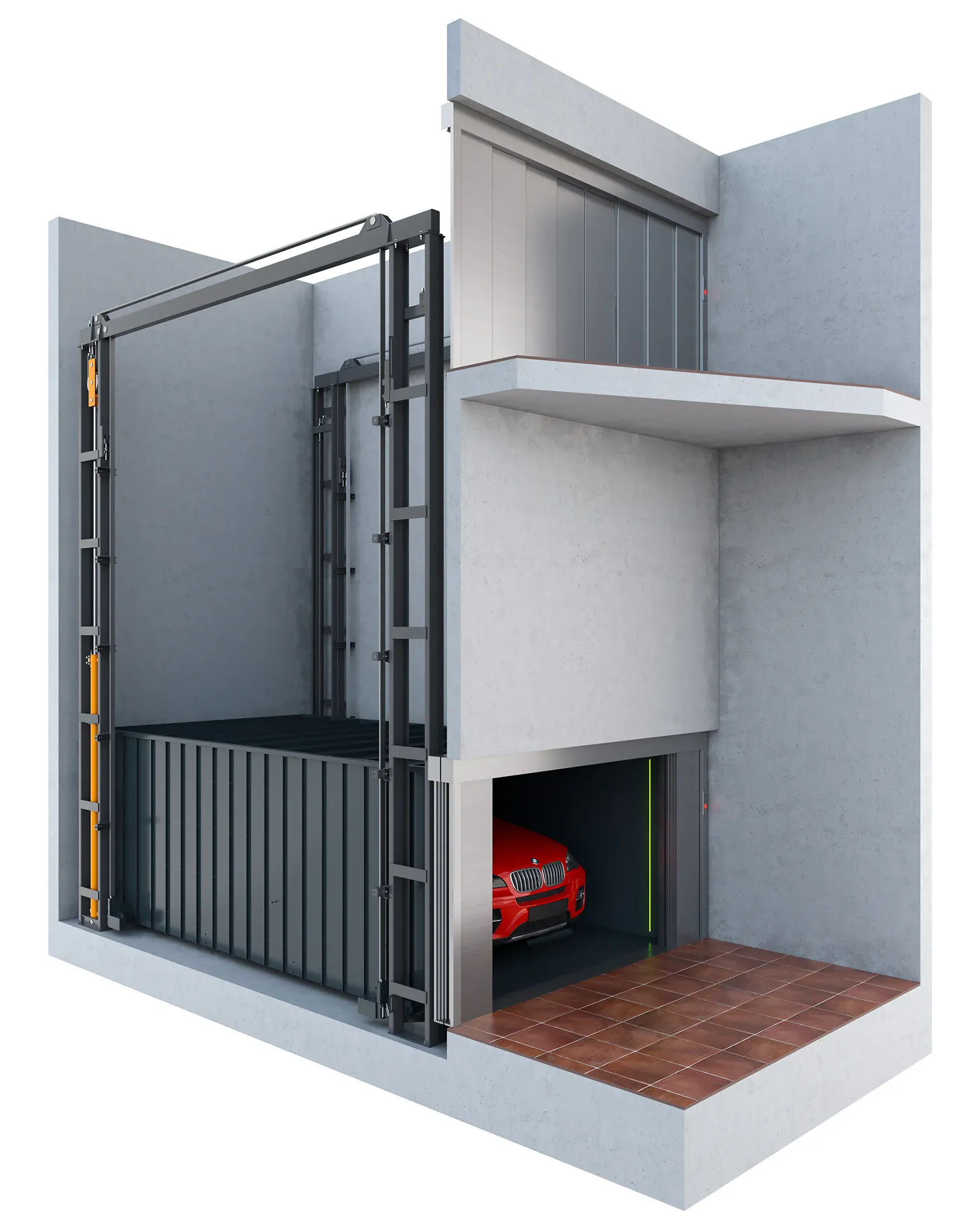 Четырехколонный автомобильный лифт - 5000 кг Фото 