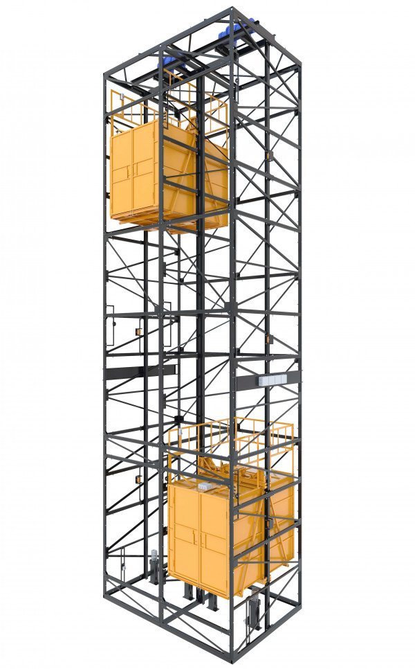 Грузовой лифт 6000 кг, 12 м Фото