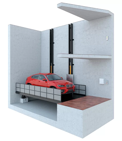 Консольный автомобильный лифт - 3000 кг Фото 