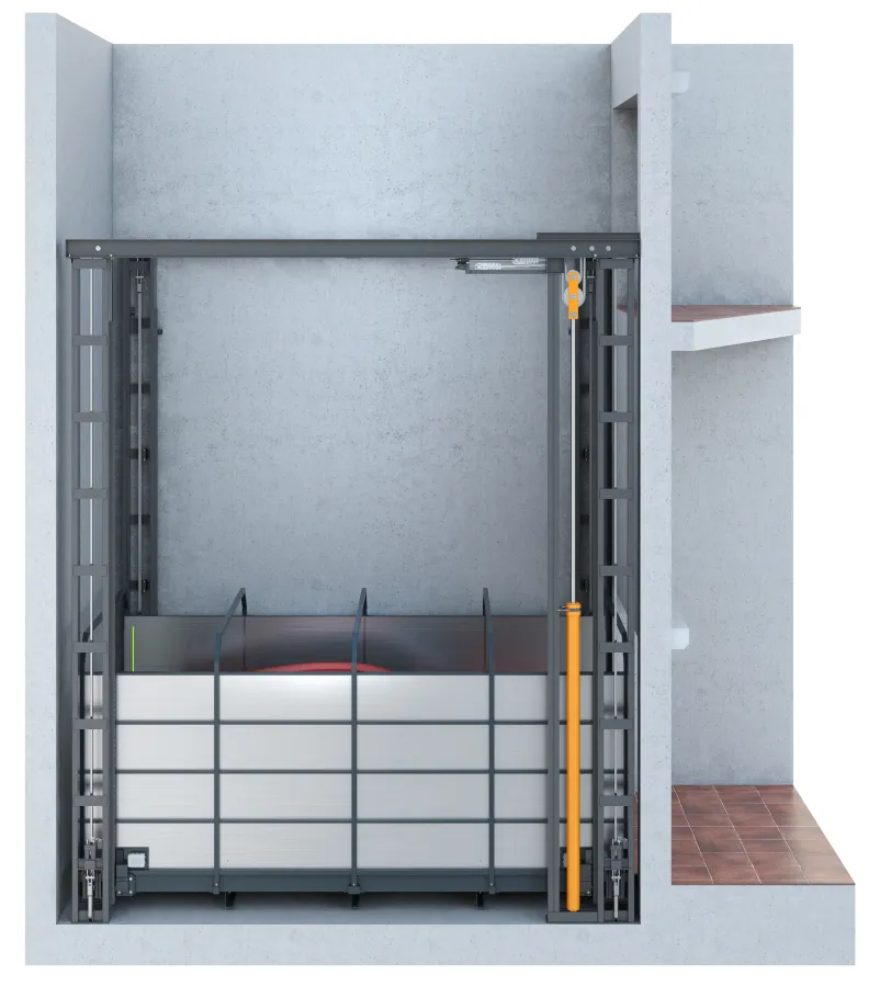 Четырехколонный автомобильный лифт - 5000 кг Фото 