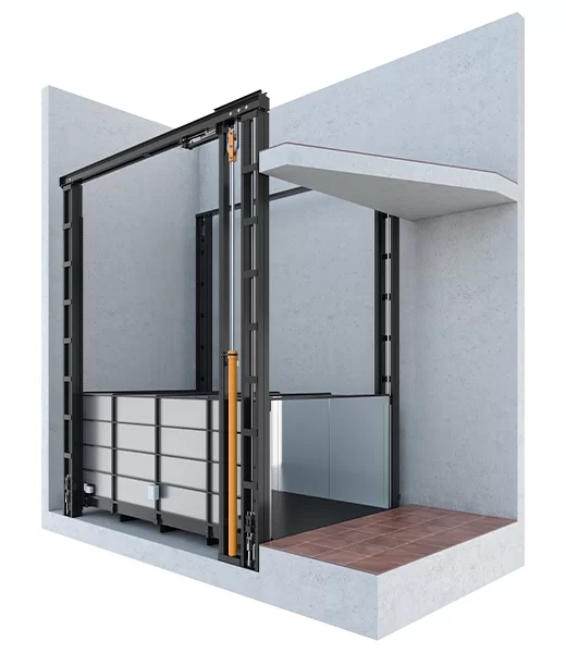 4х колонный гидравлический подъемник 4000 кг, 6 м Фото 
