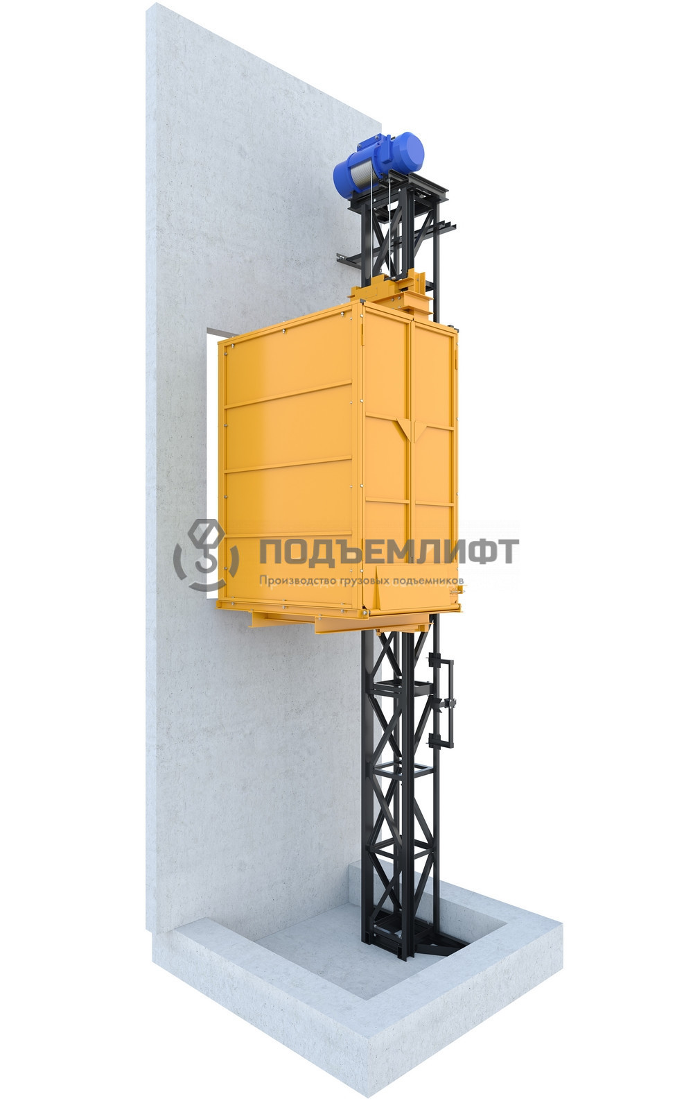 Одномачтовый подъемник 2000 кг, 5 м