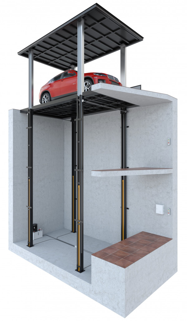 Четырехколонный автомобильный лифт - 5000 кг Фото