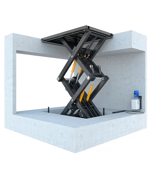 Подъемная платформа с вертикальным перемещением 500 кг Фото 