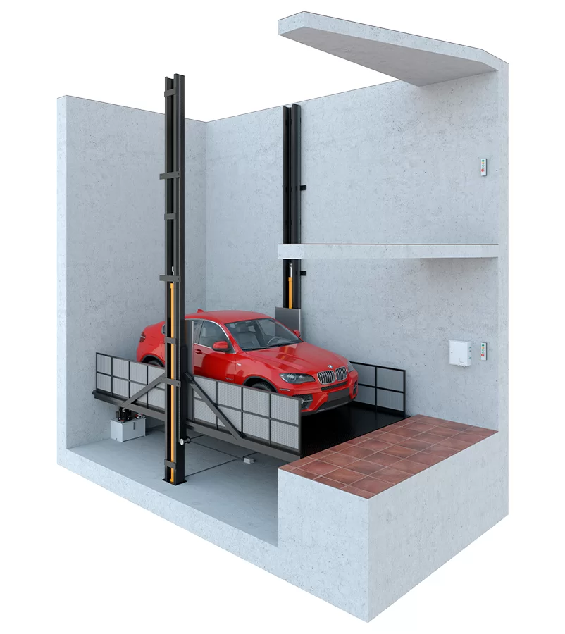 Двухколонный автомобильный лифт - 3000 кг Фото 