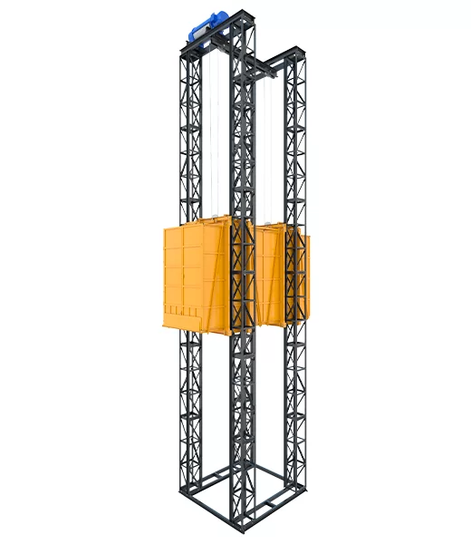 Четырехмачтовый подъемник - 1000 кг, 15 м Фото 