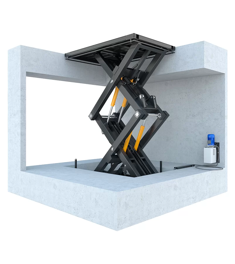 Подъемная платформа с вертикальным перемещением 500 кг Фото 