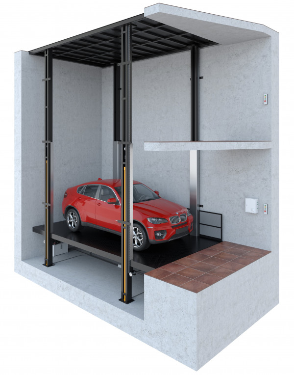 Четырехколонный автомобильный лифт - 5000 кг Фото