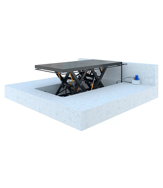 Подъемный стол 5000 кг, 12 м Фото 